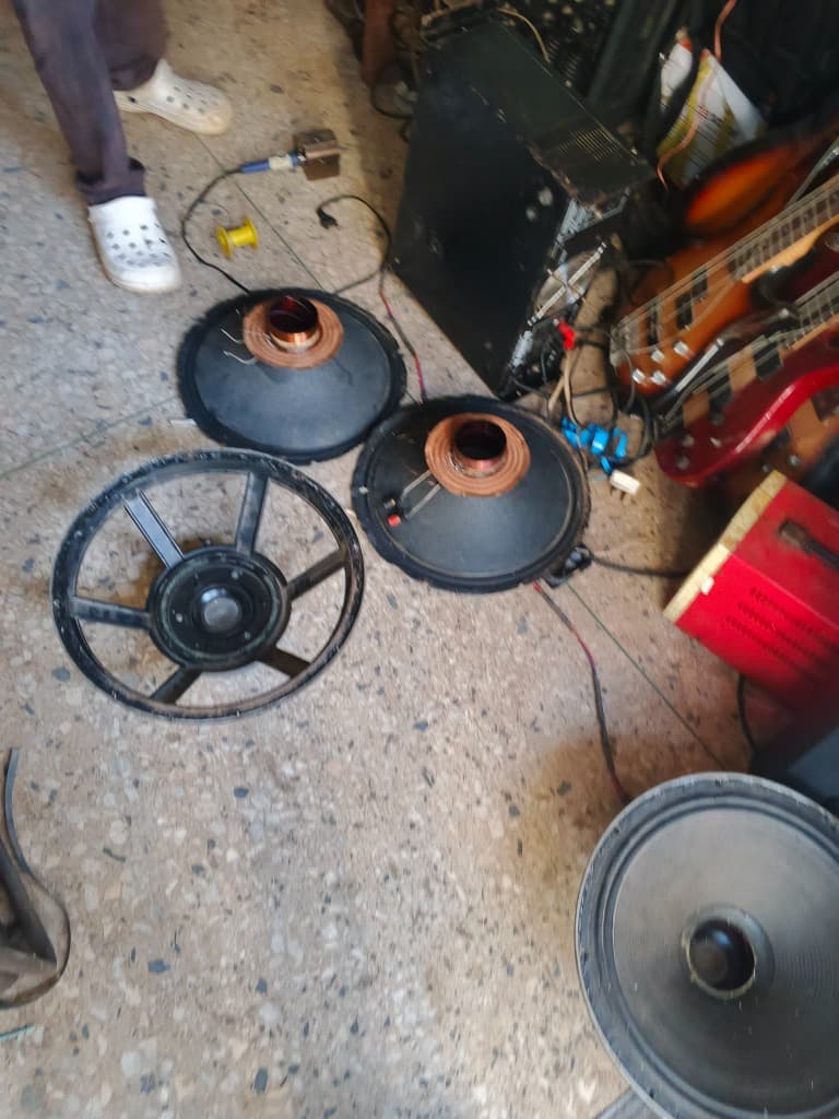 Speaker Cone Repair