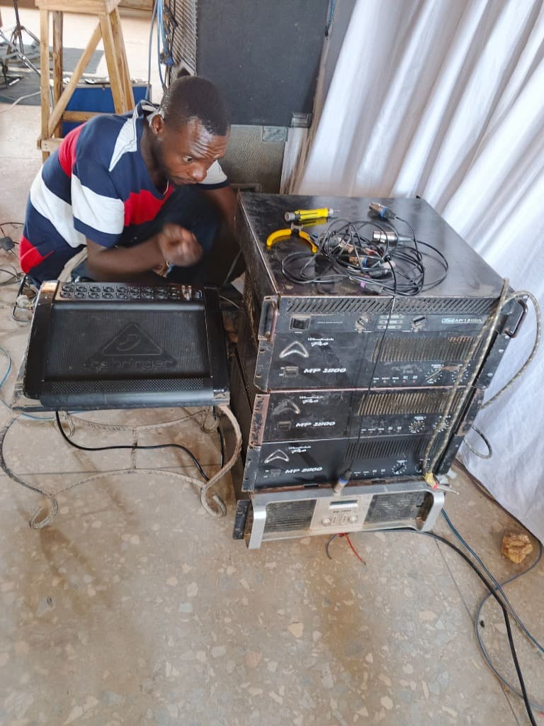 Amplifier Rack Configuration