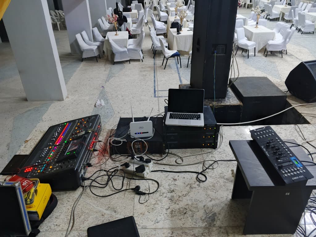 FOH Control Station Setup