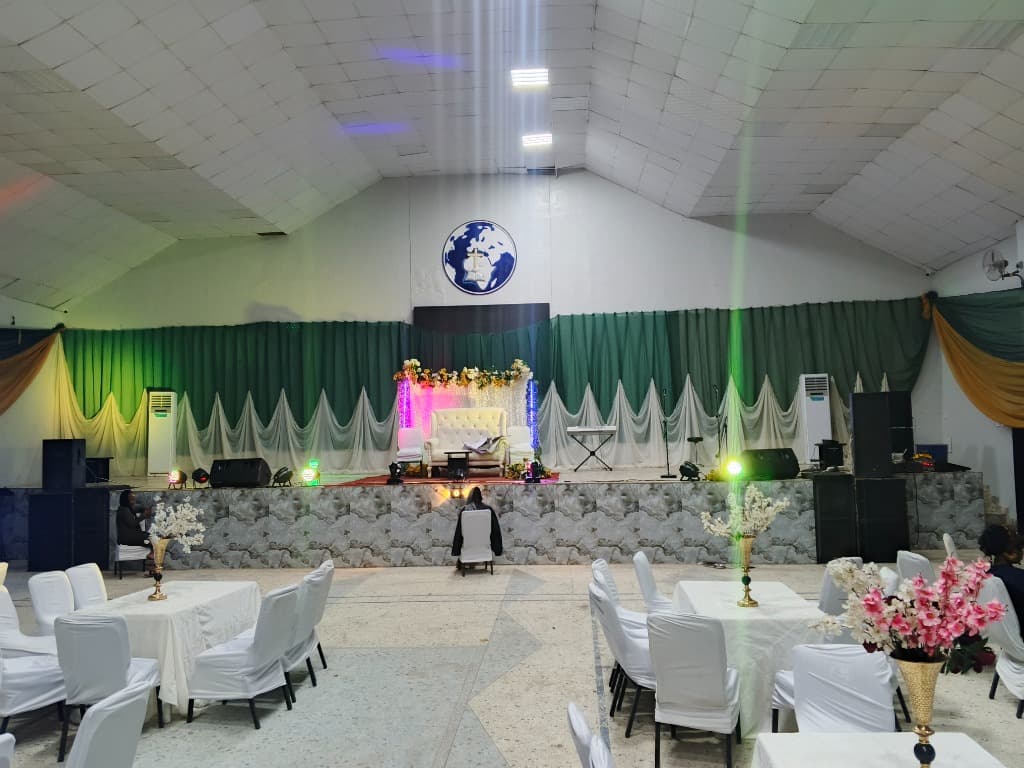 Full Stage Lighting and Sound